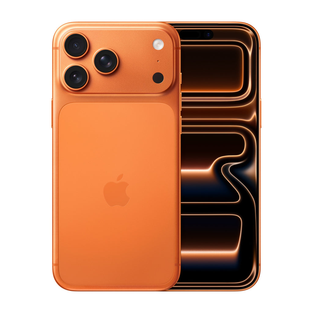iPhone 17 Pro Max in Cosmic Orange