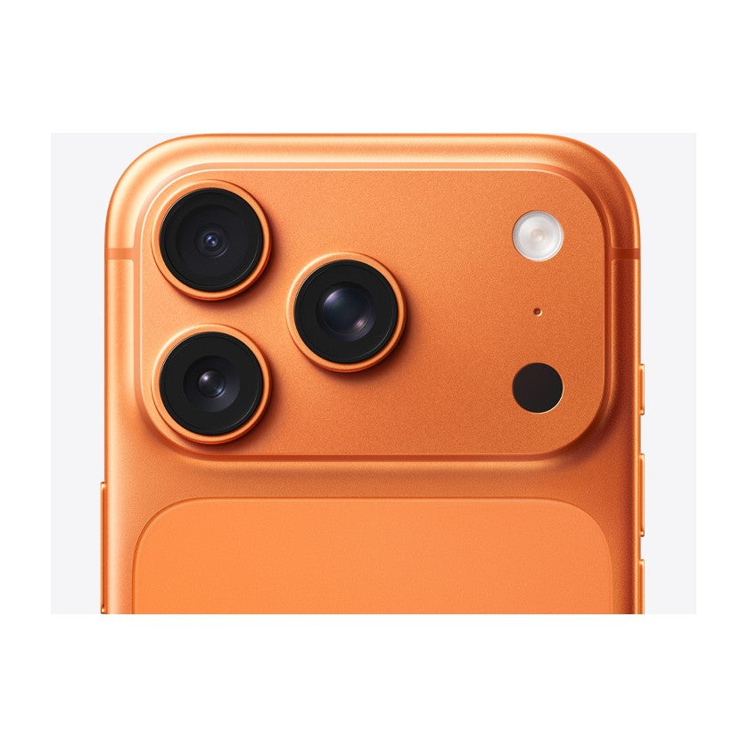 iPhone 17 Pro in Cosmic Orange
