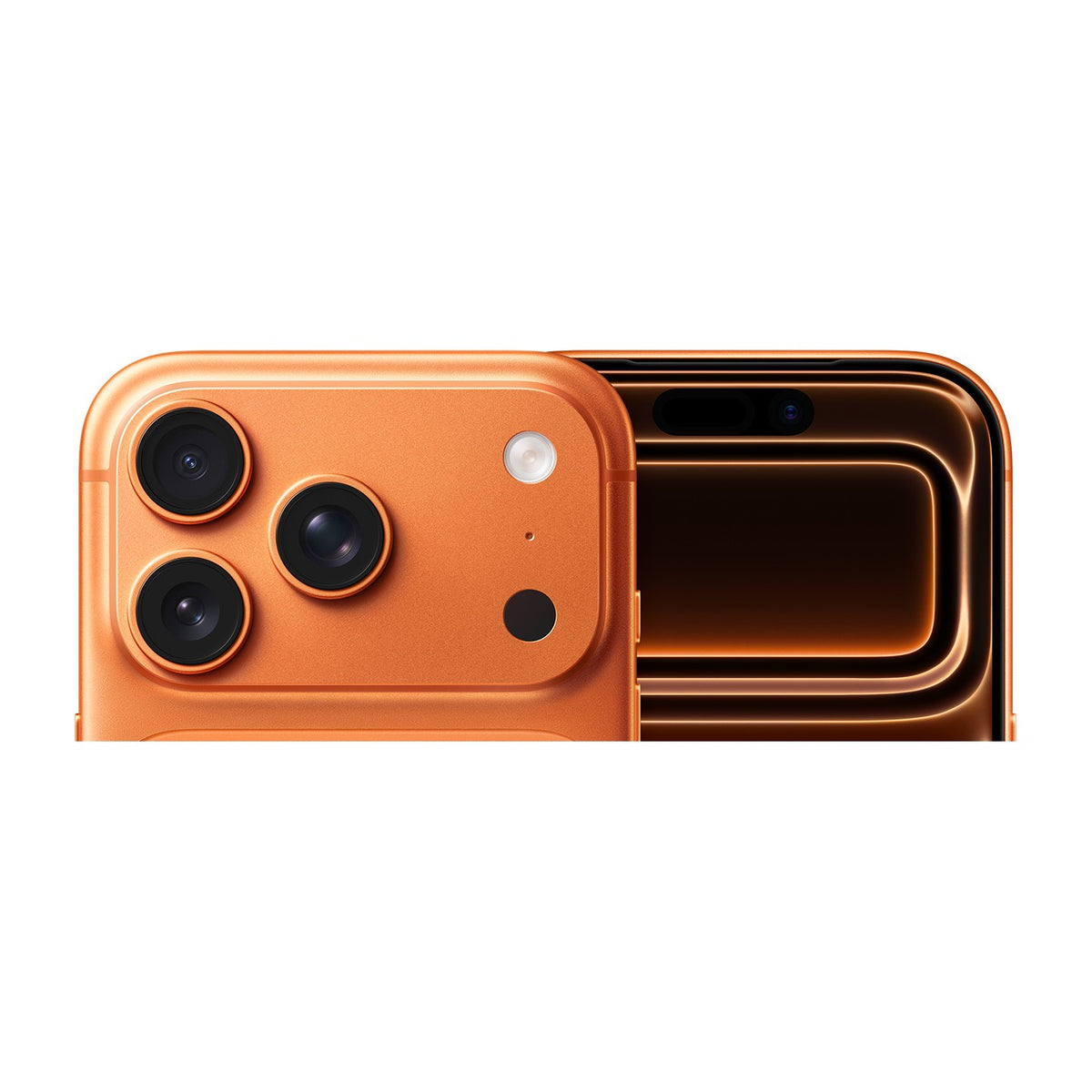 iPhone 17 Pro in Cosmic Orange