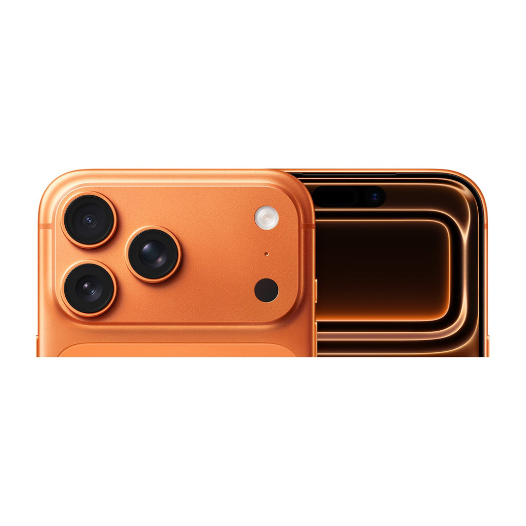 iPhone 17 Pro Max in Cosmic Orange