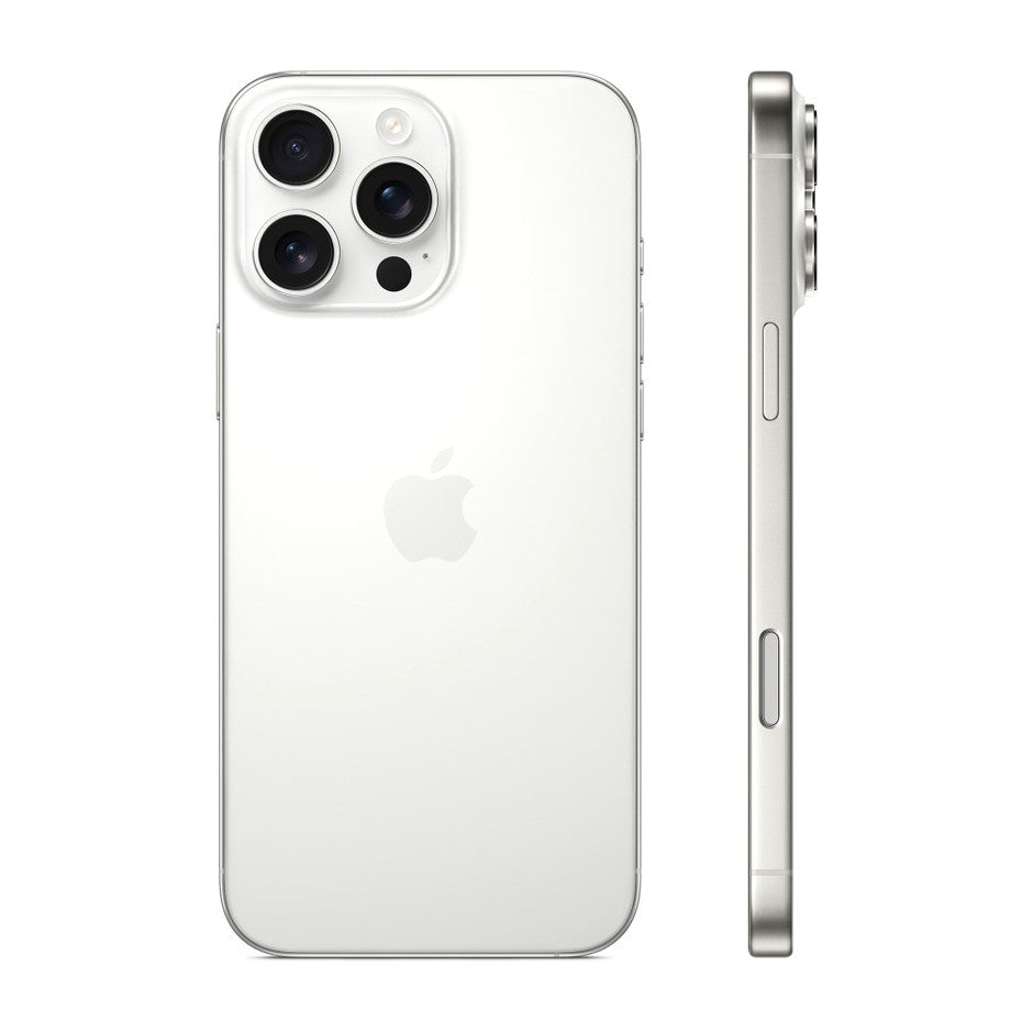 iPhone 16 Pro Max in White Titanium