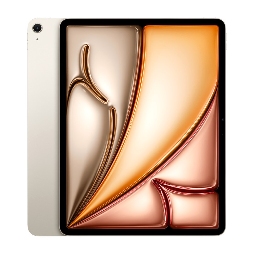 iPad Air 13-inch (M2) in Starlight