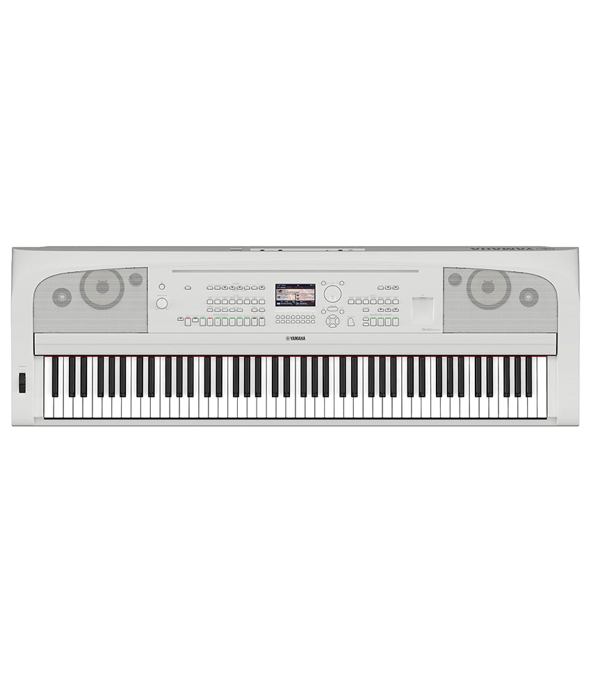 Yamaha DGX-670 88-Key Portable Grand Digital Piano - White