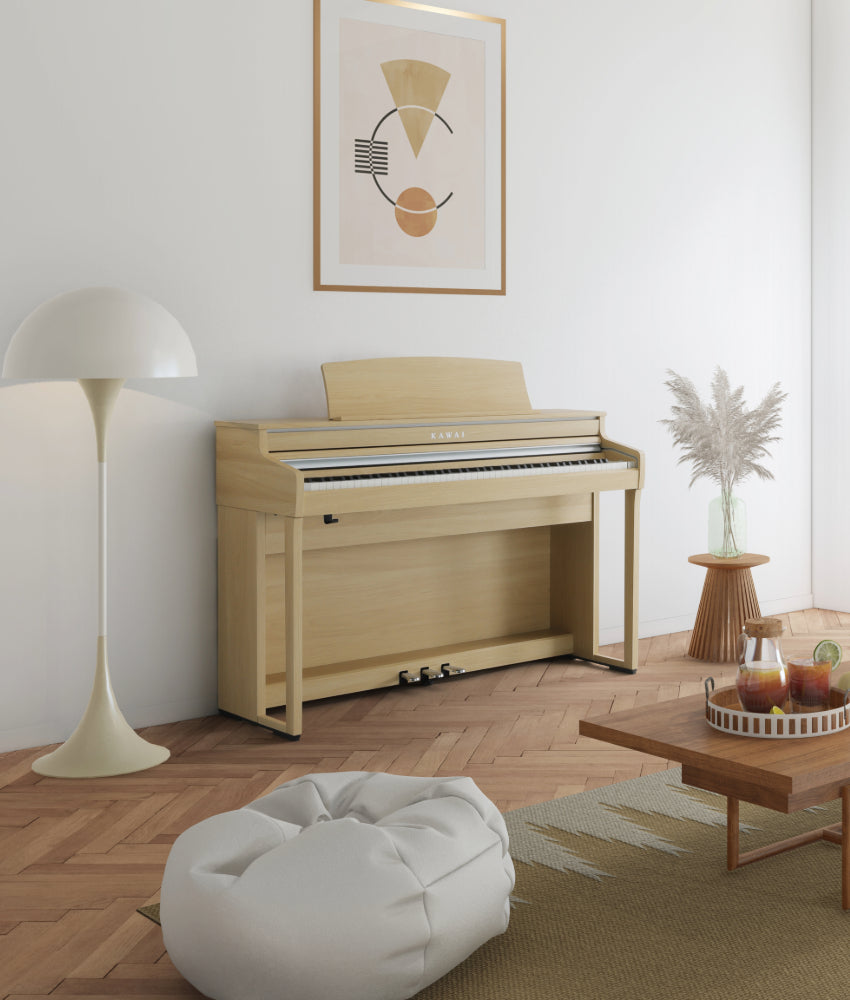 Kawai CA401 Digital Piano - Light Oak