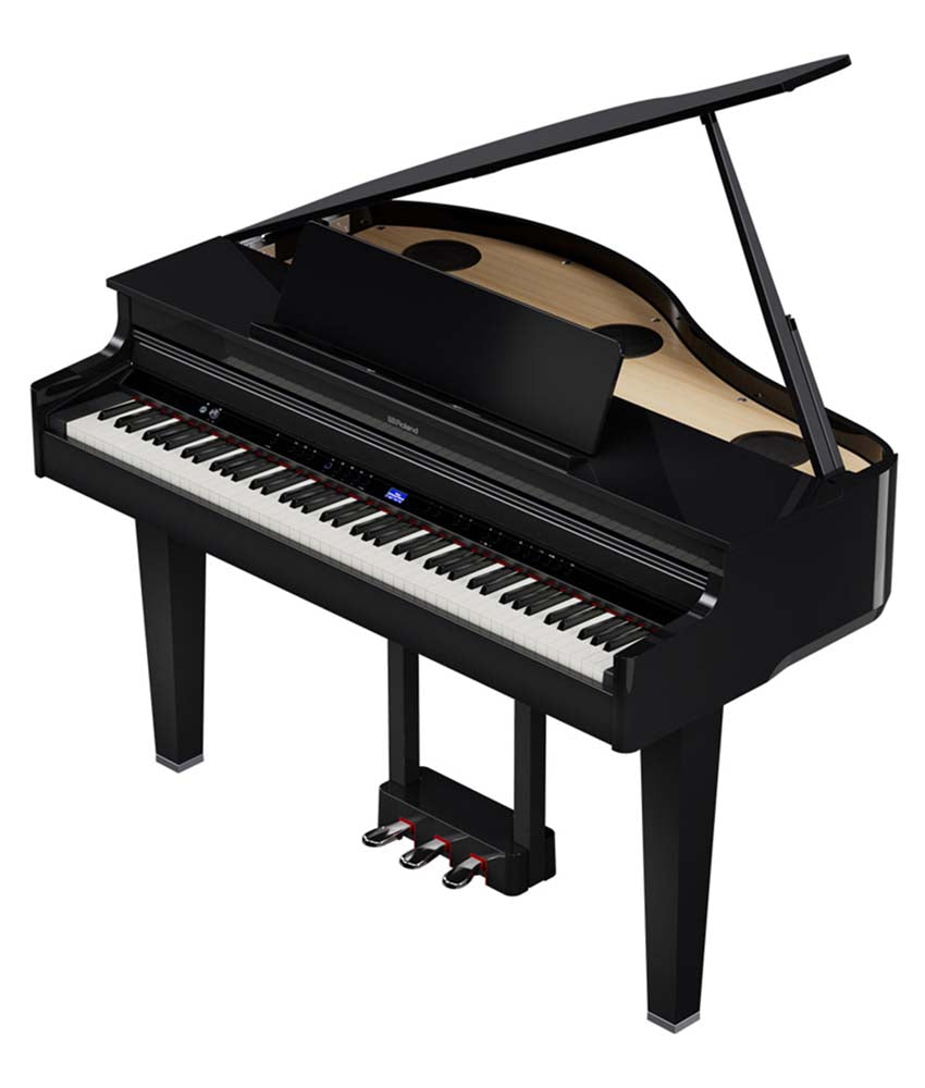 Roland GP-6 Digital Grand Piano Kit w/ Bench - Polished Ebony