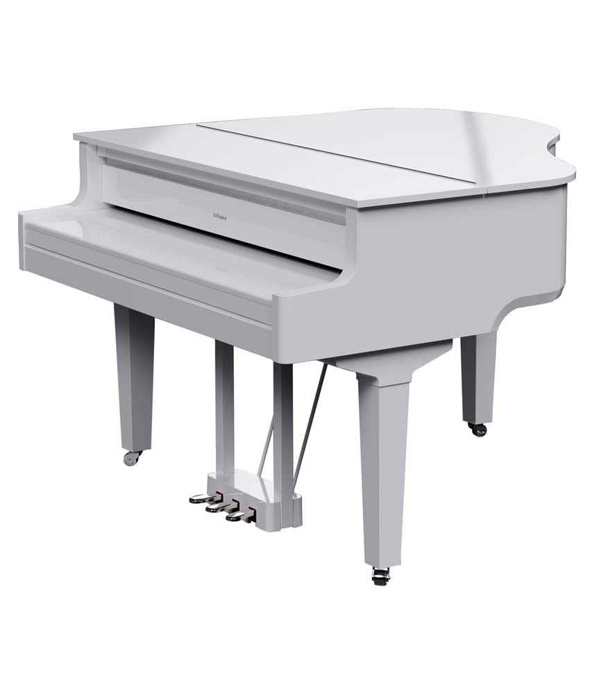 Roland GP-9 Digital Grand Piano Kit w/ Bench - Polished White
